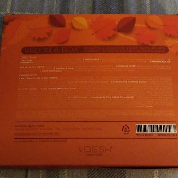 Voesh New York pumpkin spice Pedi in a box - Picture 2 of 2